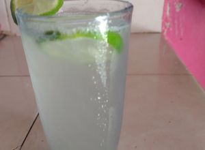 Una foto de Vaso de limonada