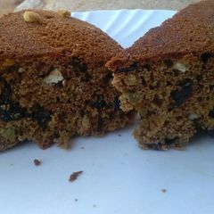 A picture of Non alcoholic fruit cake.