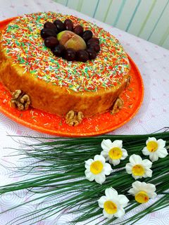 عکسی از دستور کیک نارگیلی