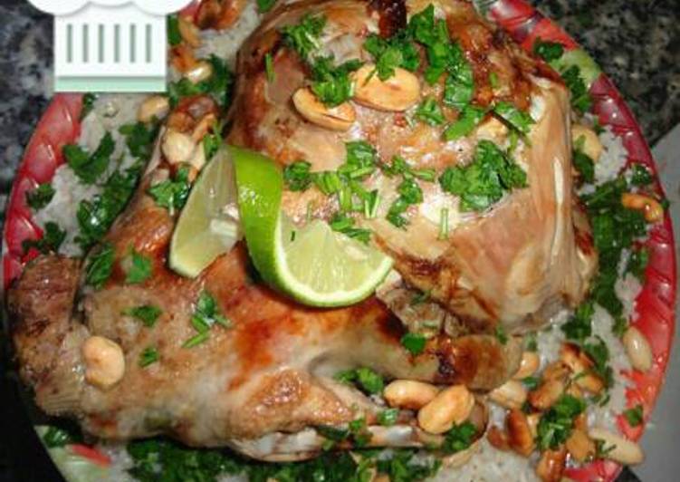 فتة دجاج