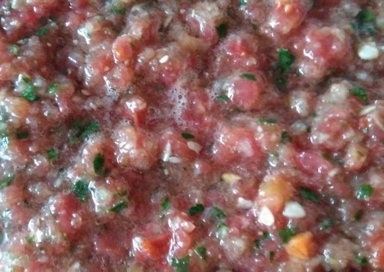 Mi gazpacho loco