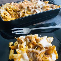 A picture of Penne Pasta Casserole.