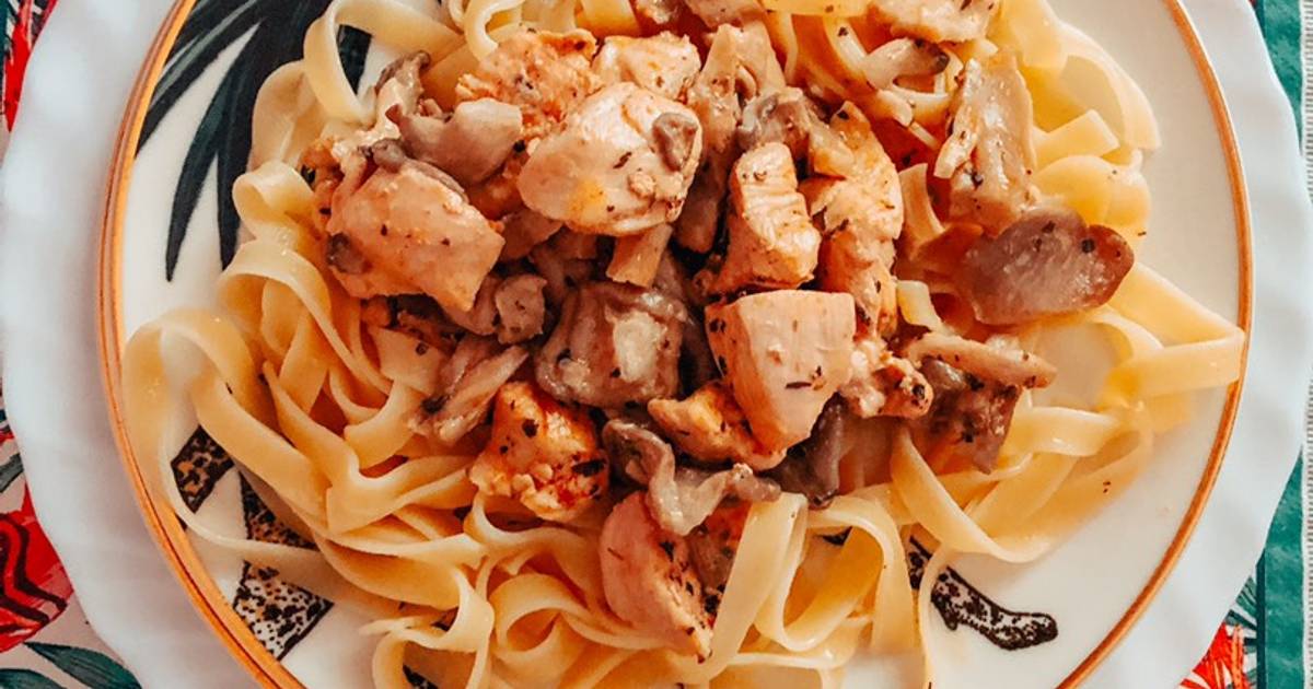 Паста С Курицей Фото