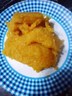 A picture of Suji ka halwa.