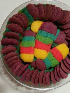 Foto resep Lidah kucing rainbow