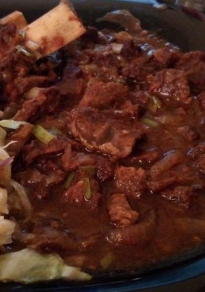 A picture of Beef stew.