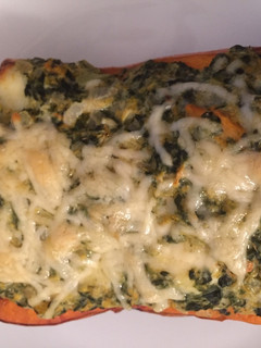 Una foto de Calabaza rellena vegetariana
