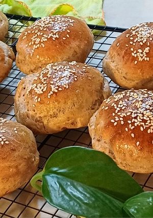عکسی از دستور نان گردو با طعم پنیر🧀
