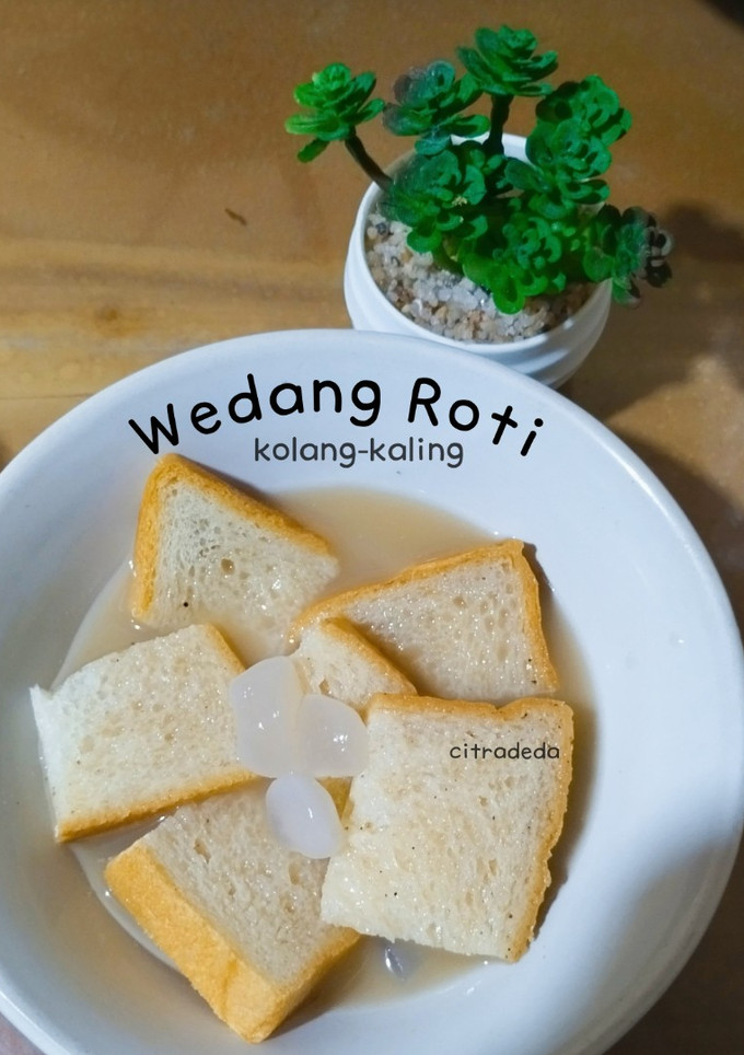Foto resep Wedang Roti Kolang-kaling
