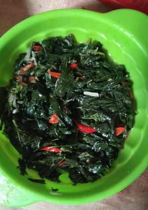 Foto resep Tumis daun ubi