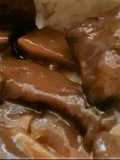 Ternera con bambú y shiitake