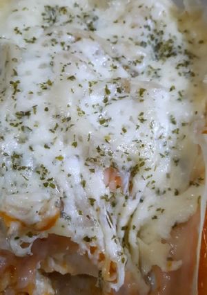 Foto resep Menu Anak sehat Lasagna kukus kulit lumpia saus bechamel simple