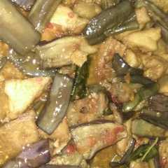 รูปของ Balado terong dan tahu