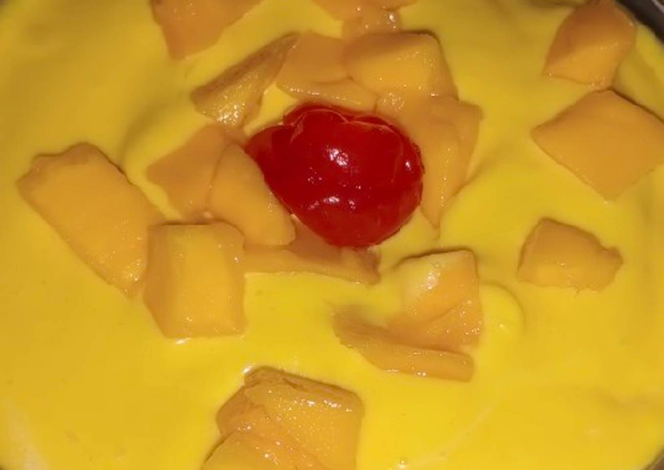 Mango mousse