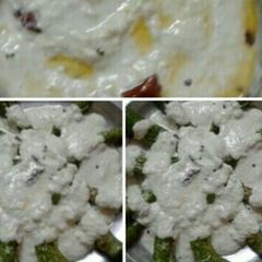 A picture of Green chilie salan.