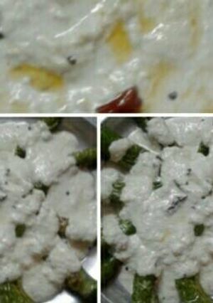 A picture of Green chilie salan.