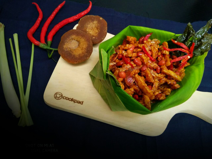 Standar Cara termudah bikin Karamel Kering Tempe dan Kacang Tanah  istimewa