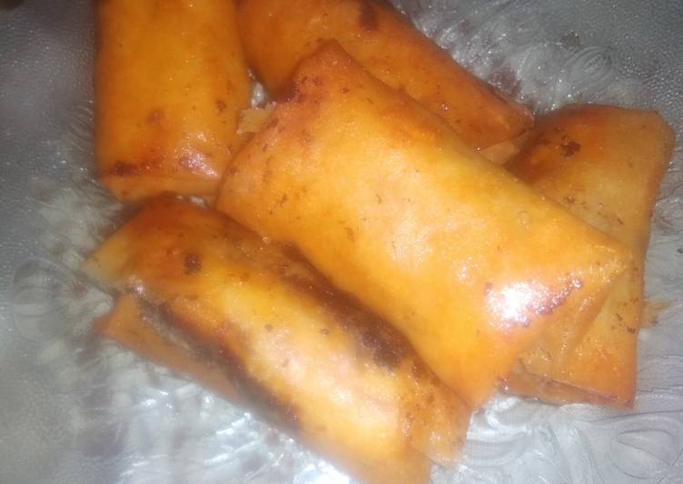 Pisang coklat meleleh ala emak berdaster 😘