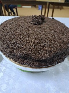 Una foto de Torta de brigadeiro