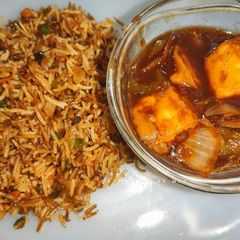 A picture of Chilli Paneer.