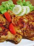 ไก่ย่างผงกะหรี่สมุนไพร