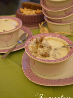 Una foto de Crumble de Pera, Avena con Chocolate y Anacardos