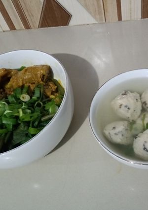 Foto resep Mie ayam baso homemade