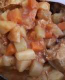 Caldillo de pollo y verduras