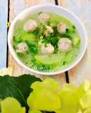 Canh Bầu Nấu Mọc