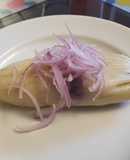 Tamal blanco andino