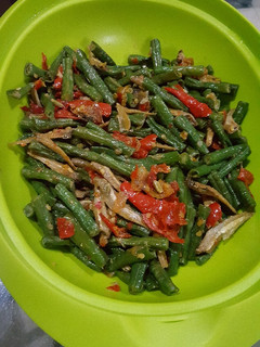 Foto resep Tumis kacang panjang teri