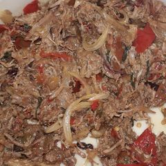 A picture of Beef filling.