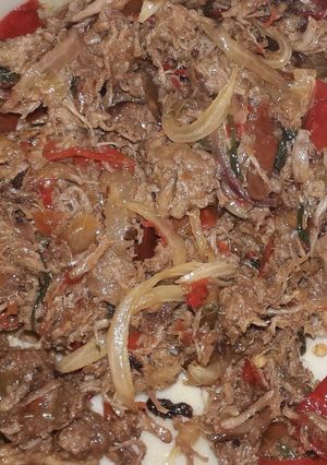 A picture of Beef filling.