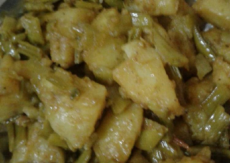 Simple Way to Prepare Ultimate Beans aloo #greenveg