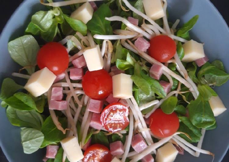 Recette de Fait maison Salade composée