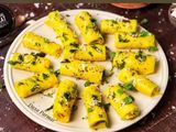 Traditional Gujarati Khandvi
