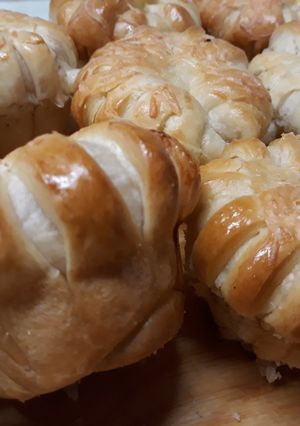 Sonkás-sajtos muffin recept fotója