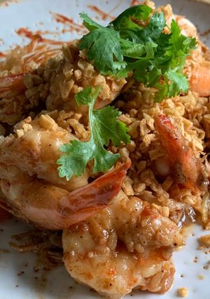 รูปของ กุ้งทอดกระเทียม