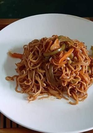 A picture of Veg noodles.