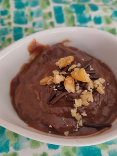 Una foto de Pudín de chocolate fácil