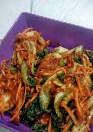Foto resep Gat kimchi (kimchi sawi hijau)