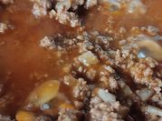 Una foto de picadillo dulce