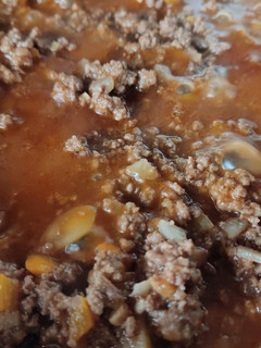 Una foto de Picadillo de carne molida con un toque dulce