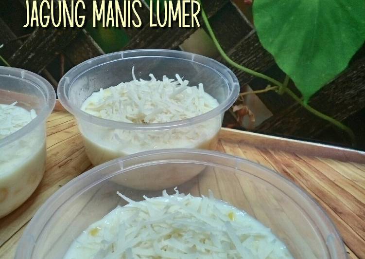 Proses Membuat 290.Jagung Manis Lumer, Menggugah Selera