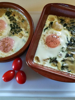 Una foto de Huevos a la Florentina