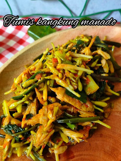 Foto resep Tumis kangkung manado