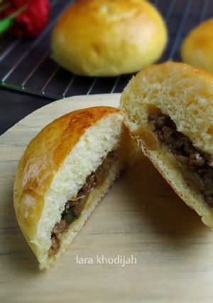 Foto resep Roti isi daging sapi cincang