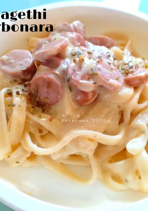 Foto resep Spaghetti Carbonara