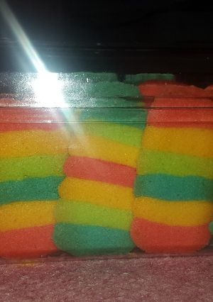 Foto resep Lidah Kucing Rainbow