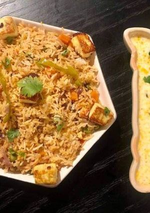 A picture of Paneer pulav.
